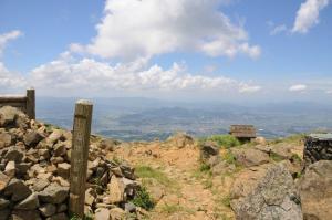 福智山山頂からの雄大な展望