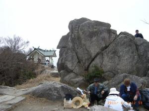 宝満山山頂