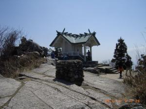 いつもどおりの宝満山山頂