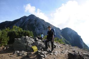 駒津峰から甲斐駒ケ岳