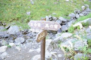トラバースルート分岐