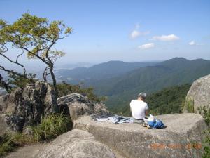 宝満山山頂