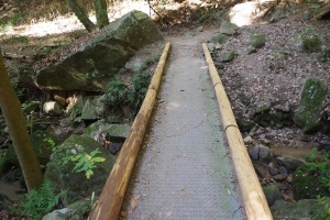 沢コースへ 沢コースへ